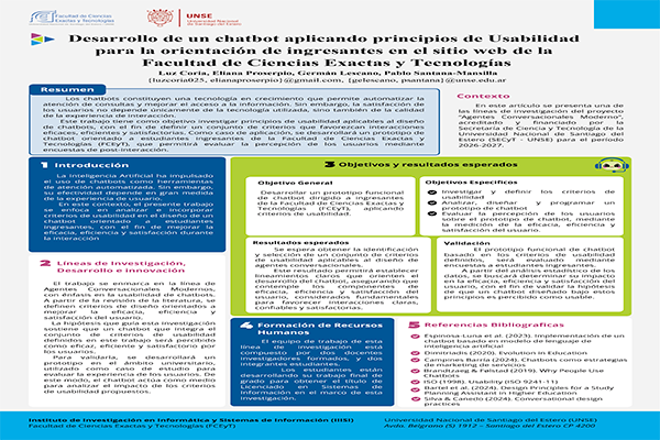 Desarrollo de un Chatbot Aplicando Principios de Usabilidad